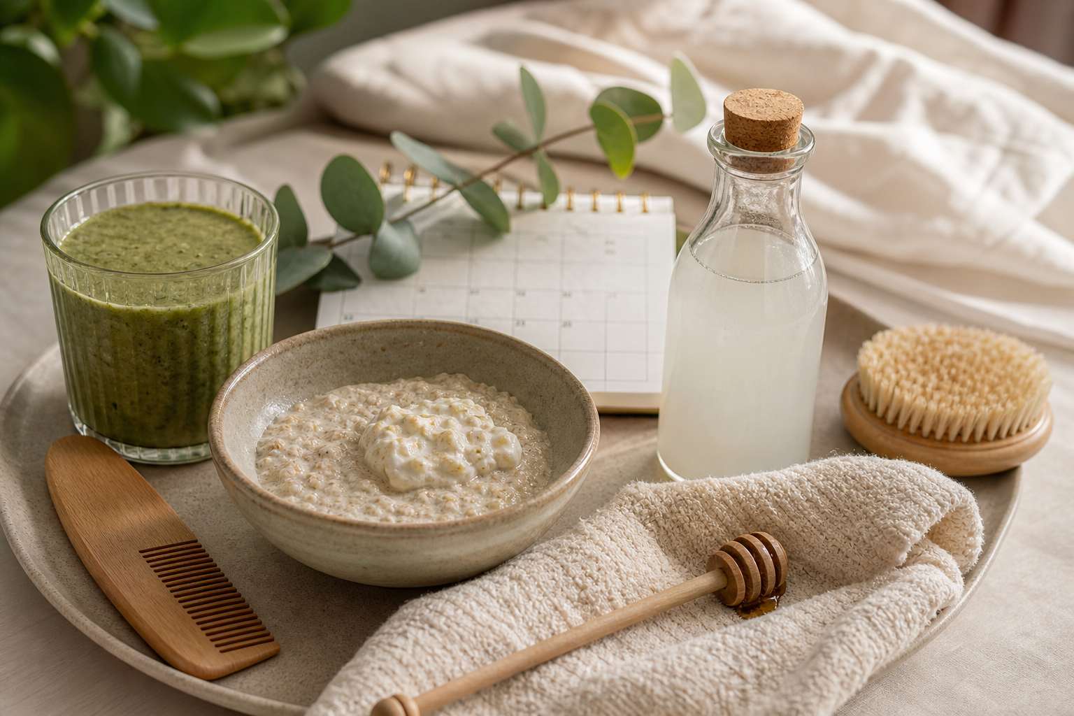 How to Build a Weekly Natural Beauty Ritual at Home