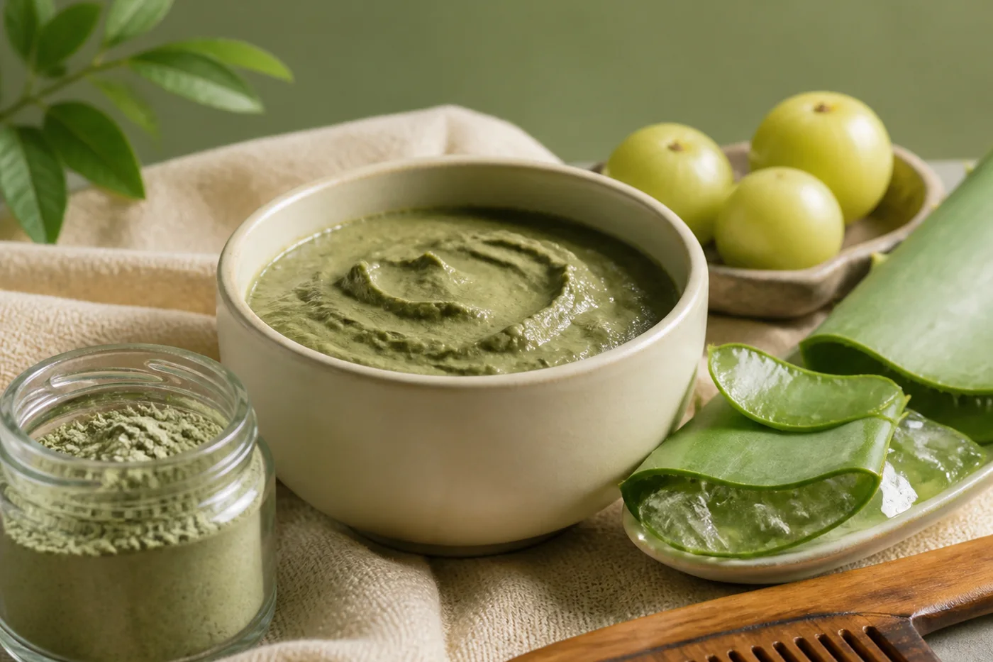 Amla Aloe Soft-Gloss Hair Mask