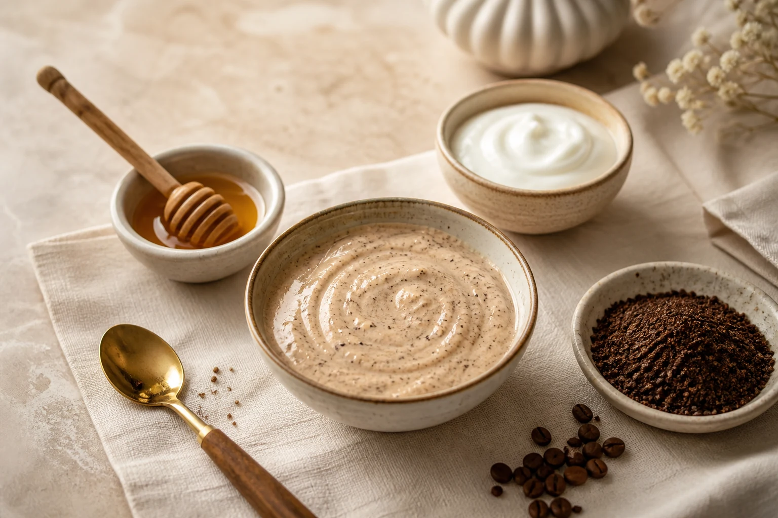 Coffee Honey Quick Mask