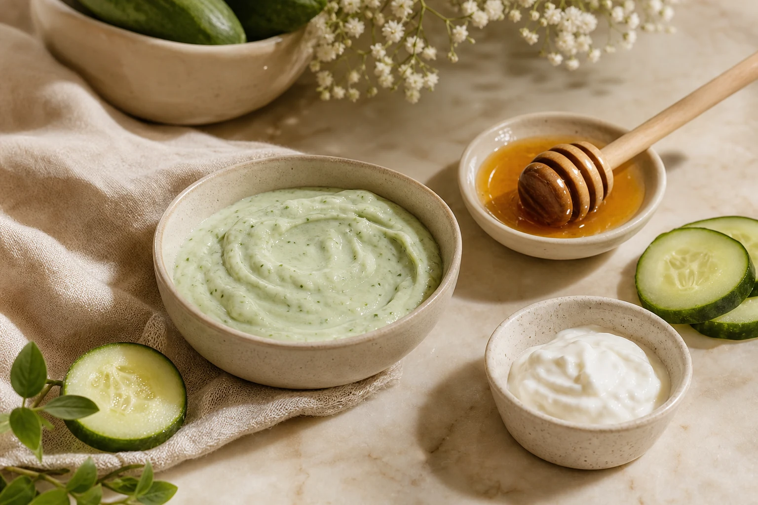 Cucumber Honey Balance Mask