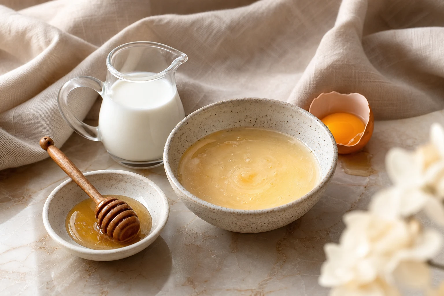 Egg White Rice Tight Mask