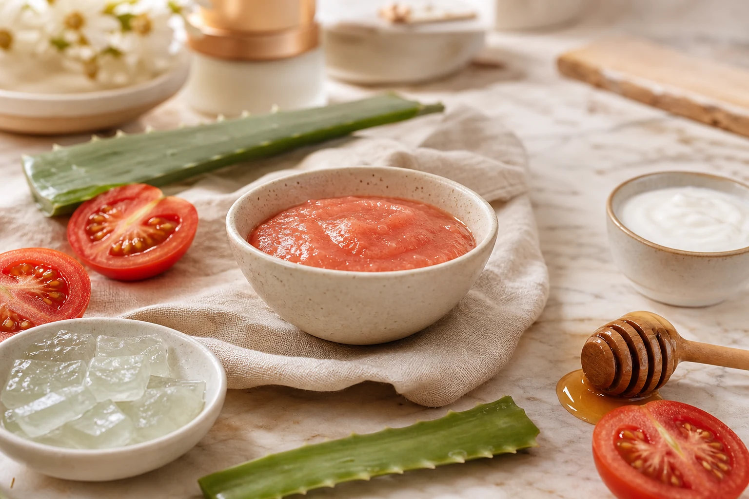 Tomato Aloe Tone Mask