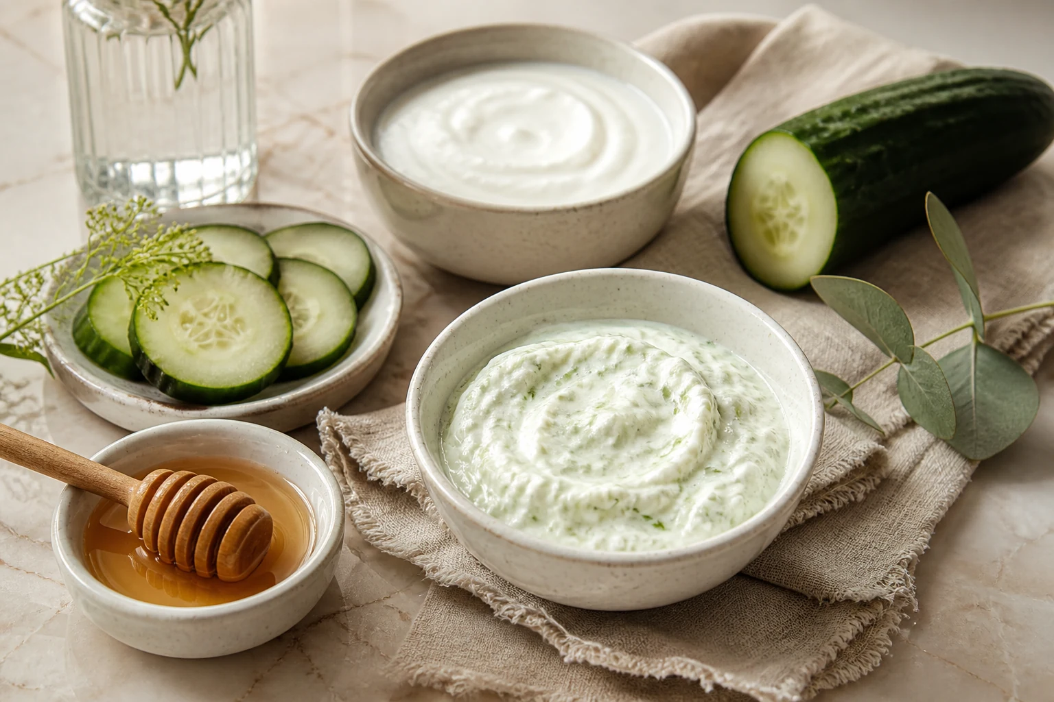Yogurt Cucumber Balance Mask