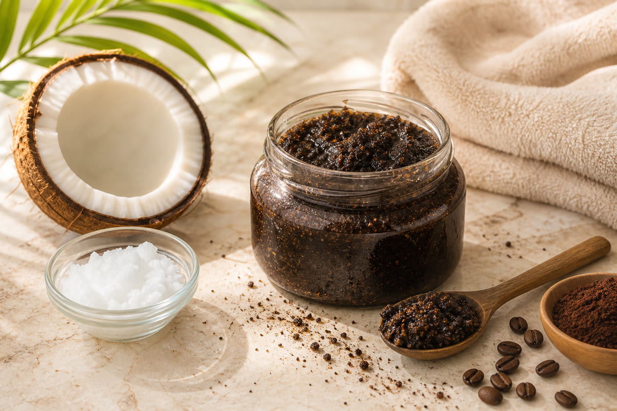 Coffee Honey Polish Mask